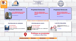 Desktop Screenshot of gutierrezpropiedades.cl